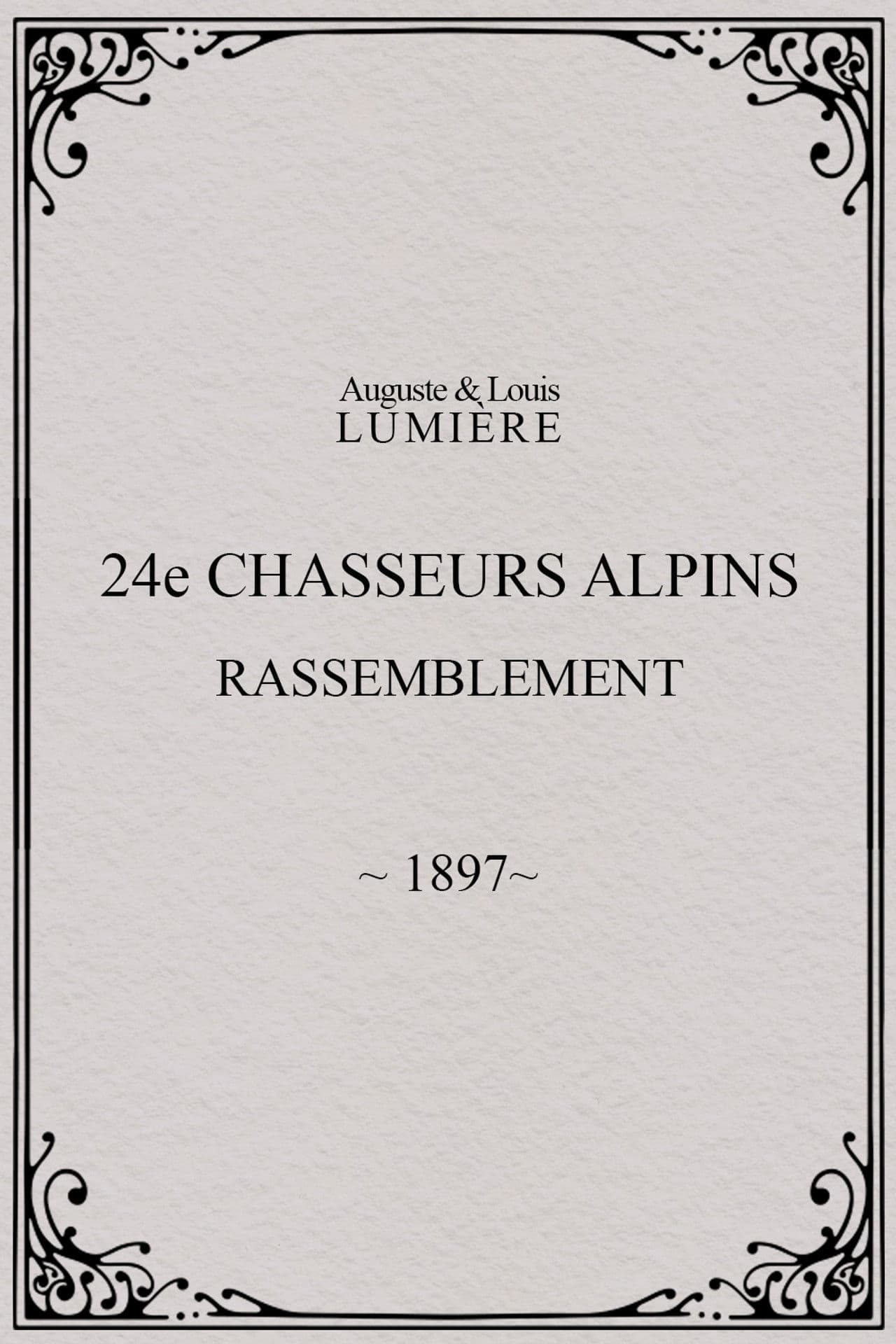 24ème chasseurs alpins : rassemblement