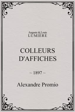 Colleurs d'affiches