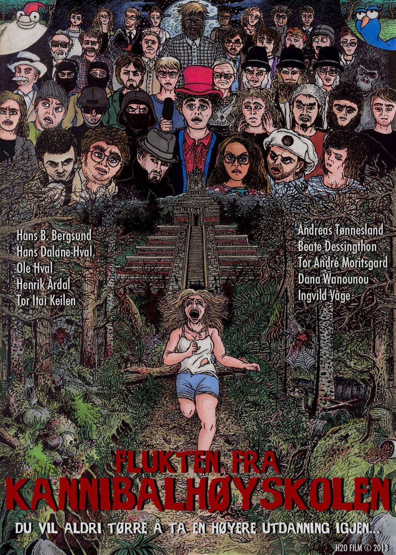 Escape from the cannibal school