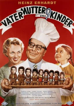 Vater, Mutter und neun Kinder