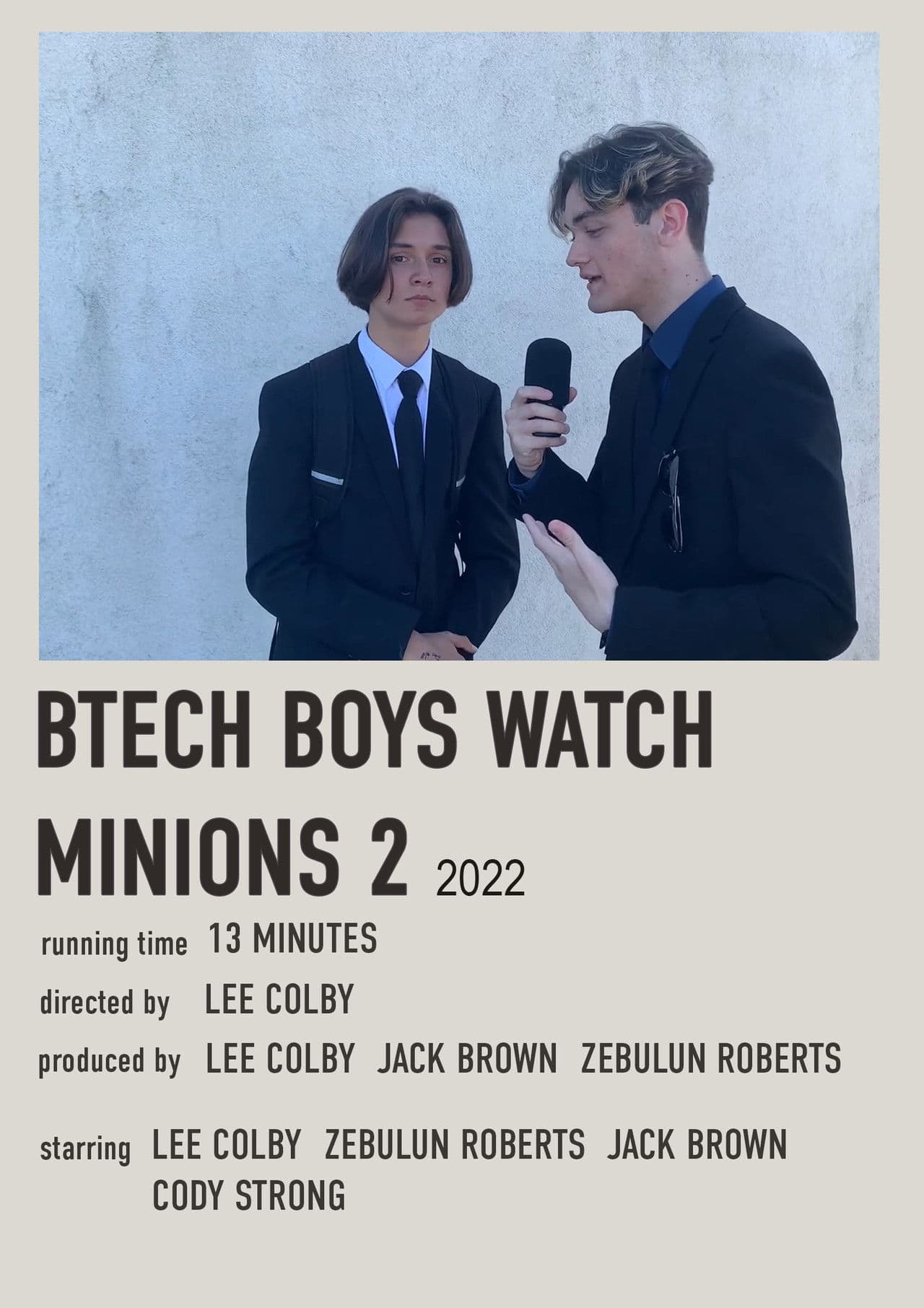 The Btech Boys Watch Minions 2: The Rise of Gru!