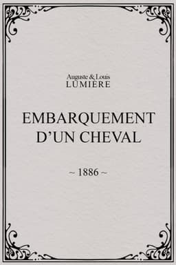 Embarquement d’un cheval