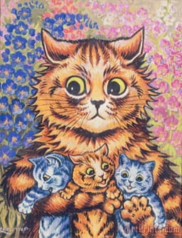 Art Celebrities at Home - Mr Louis Wain