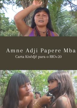 Amne Adji Papere Mba - Carta Kisêdjê para o RIO+20