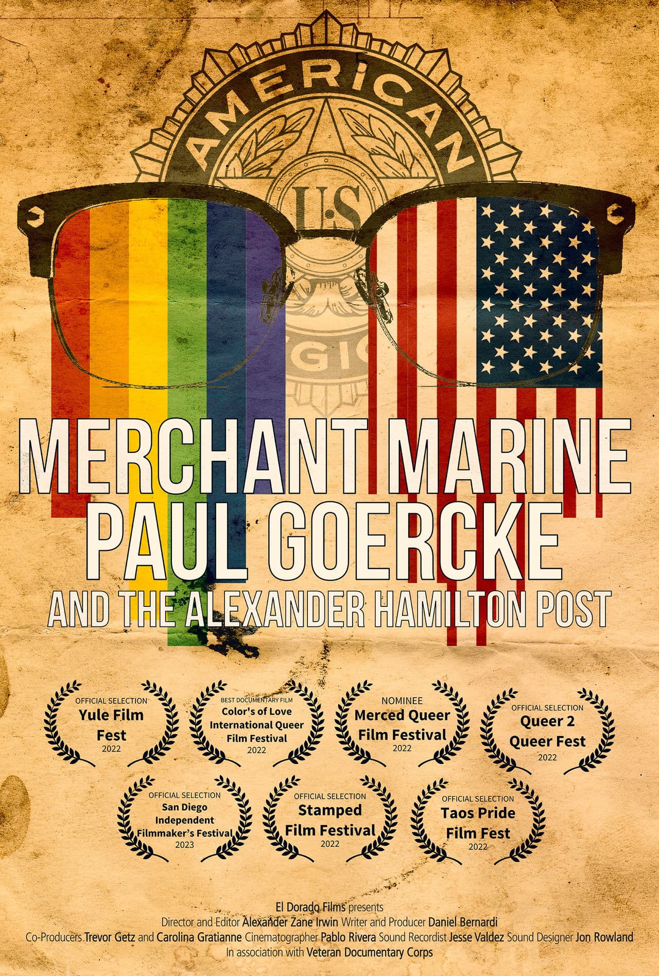 Merchant Marine Paul Goercke and the Alexander Hamilton Post