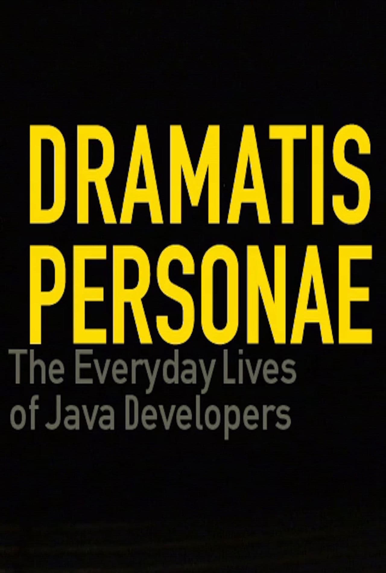 Dramatis Personae: Everyday Lives of Java Developers