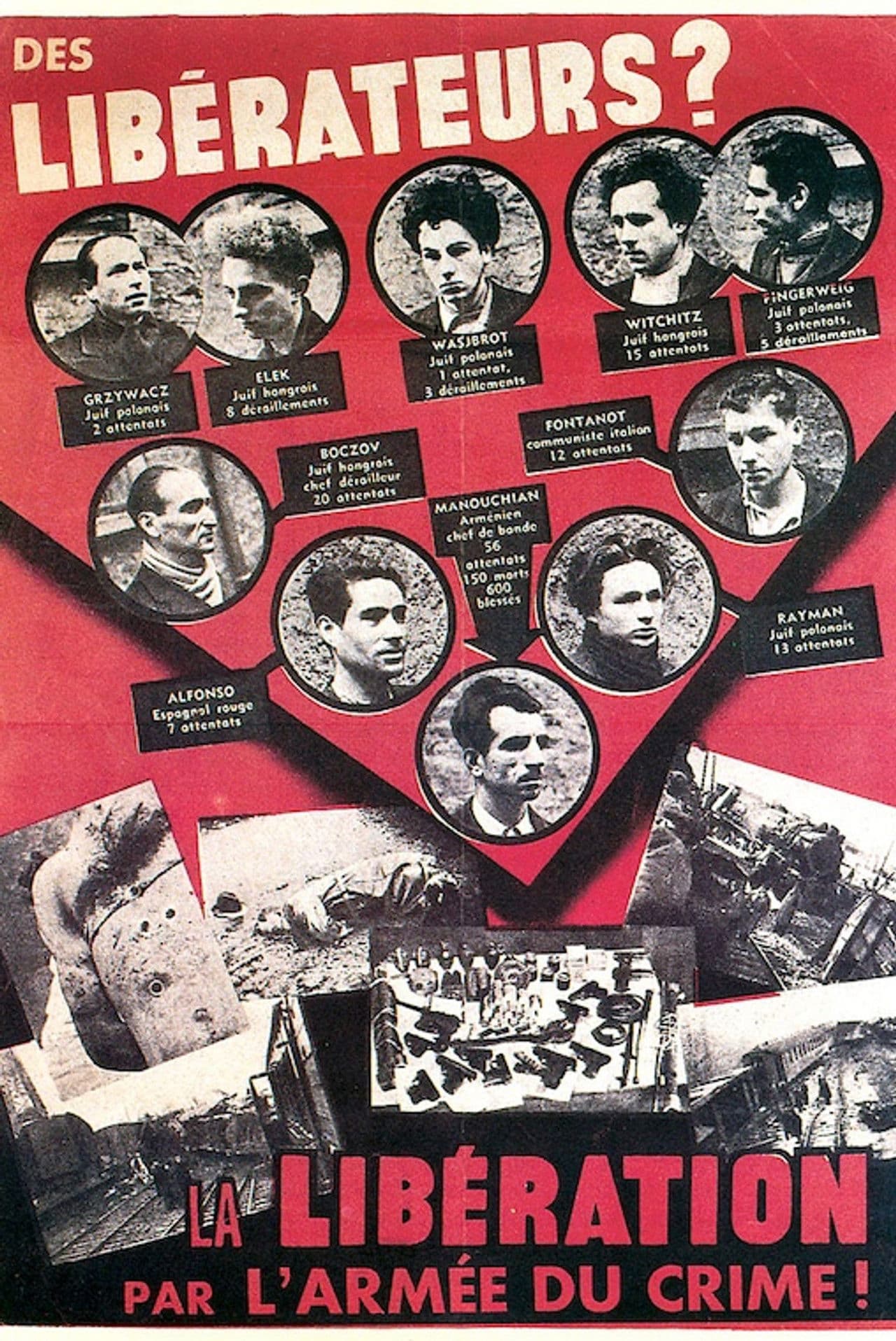 Les Résistants de l'Affiche Rouge