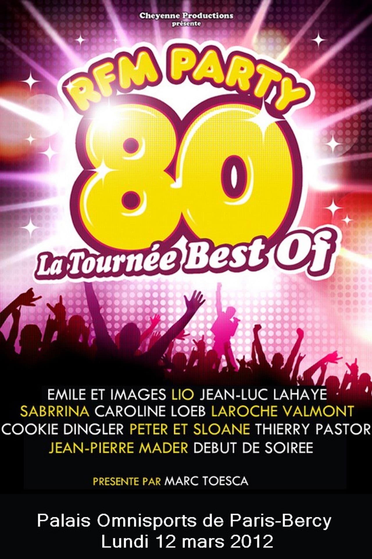 RFM Party 80 La tournée Best of à Bercy