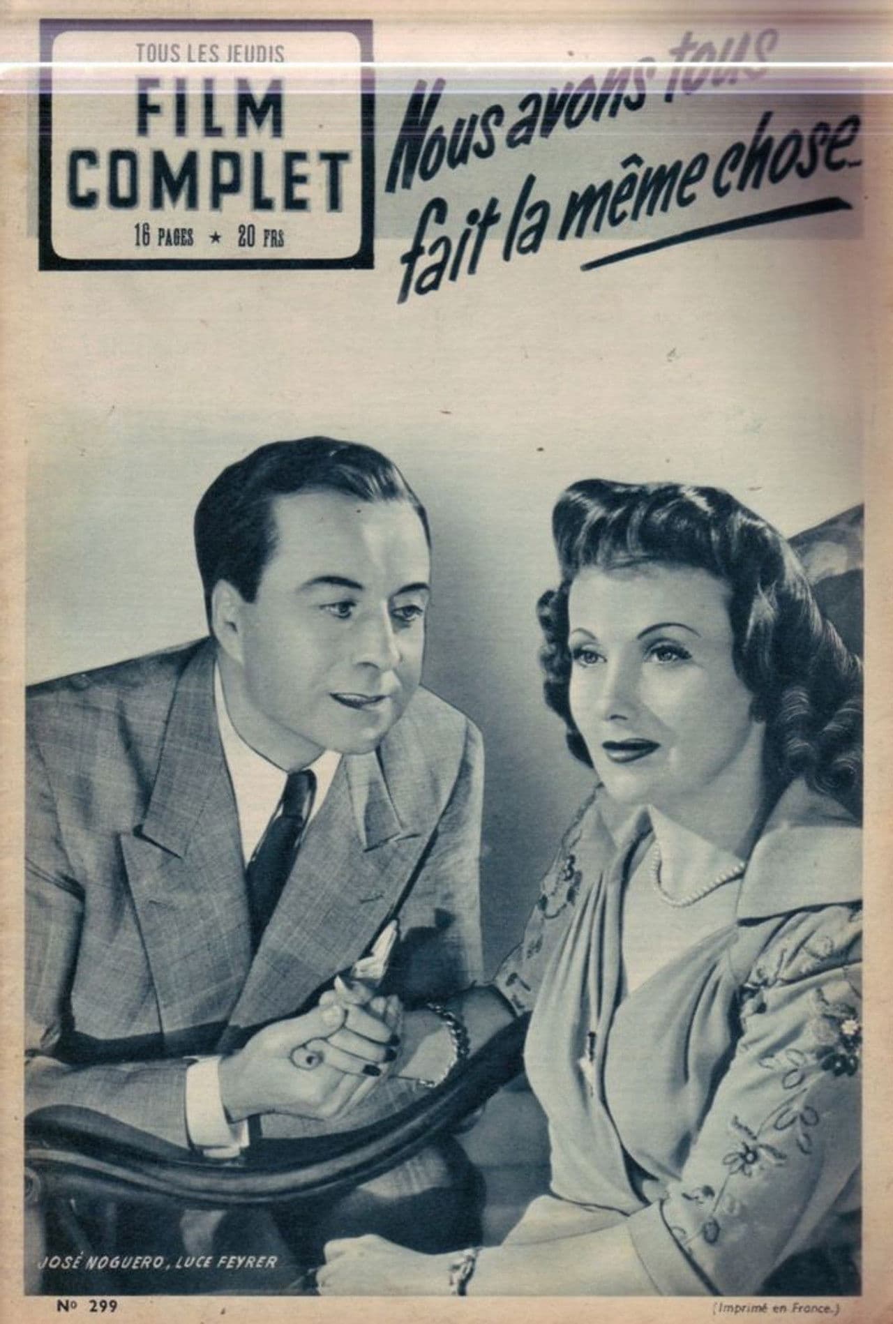 Nous avons tous fait la même chose