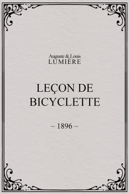 Leçon de bicyclette