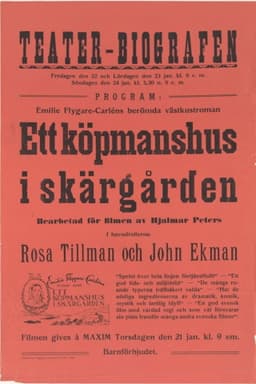 Ett köpmanshus i skärgården