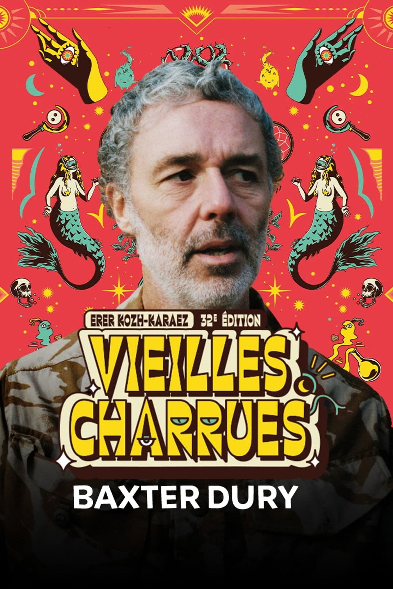 Baxter Dury en concert aux Vieilles Charrues 2024
