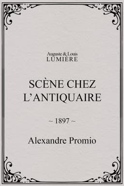 Scène chez l’antiquaire