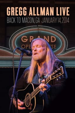 Gregg Allman Live - Back to Macon, GA