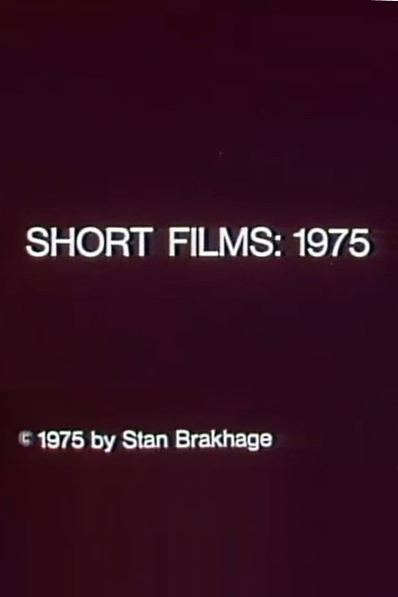 Short Films 1975
