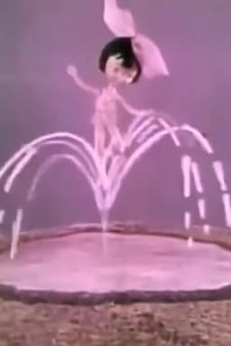 A Little Girl and a Fountain