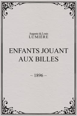 Children Playing Marbles