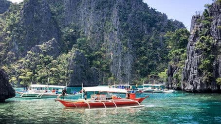 Die heißen Quellen von Coron