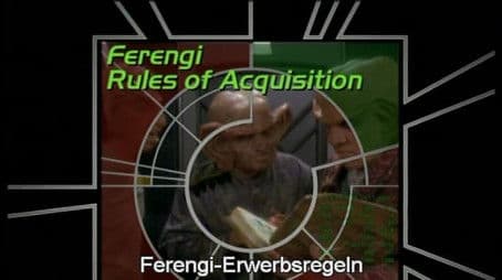 Ferengi Rules of Acquisition: The Sequel